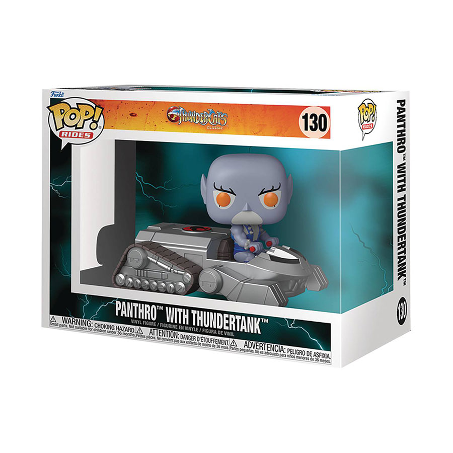 POP Rides Thundercats Panthro With Thundertank Vinyl Figure