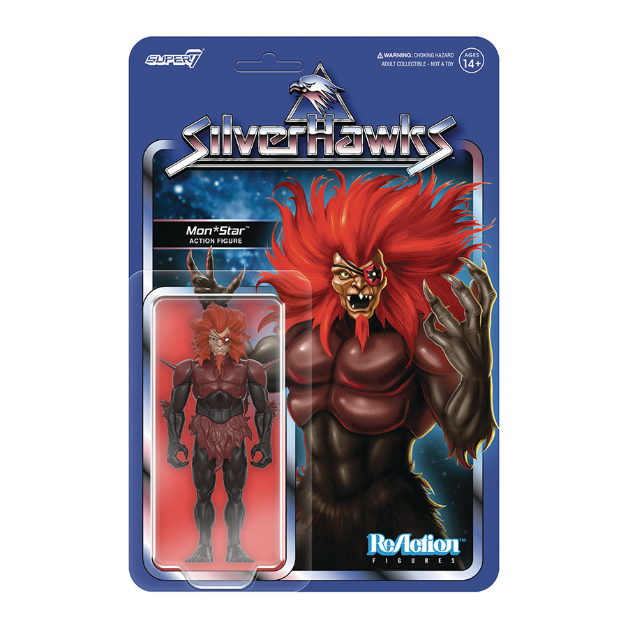SilverHawks ReAction Figure Wave 1 - Mon-Star (Pre-Transformation)