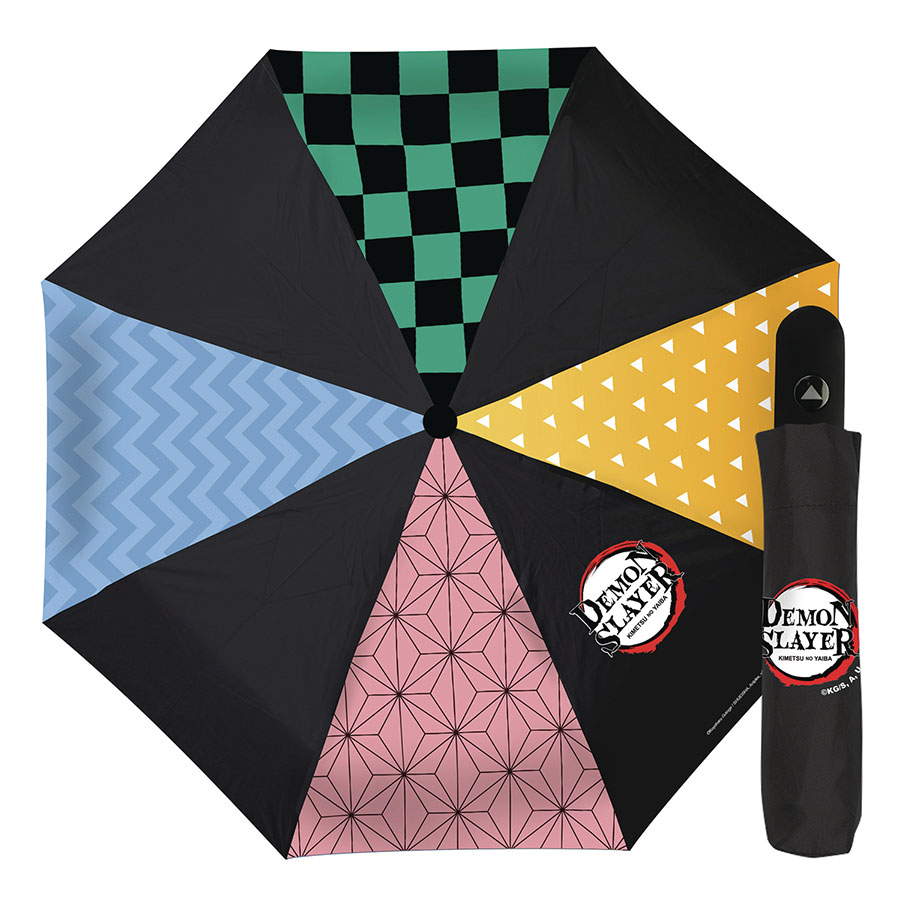 Demon Slayer Kimetsu No Yaiba Patterns Umbrella