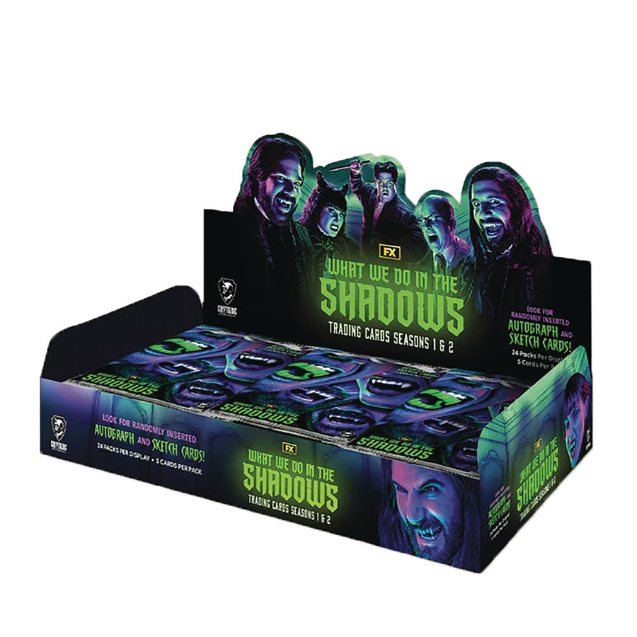 What We Do In The Shadows Seasons 1 & 2 Trading Cards Display (24-Pack)