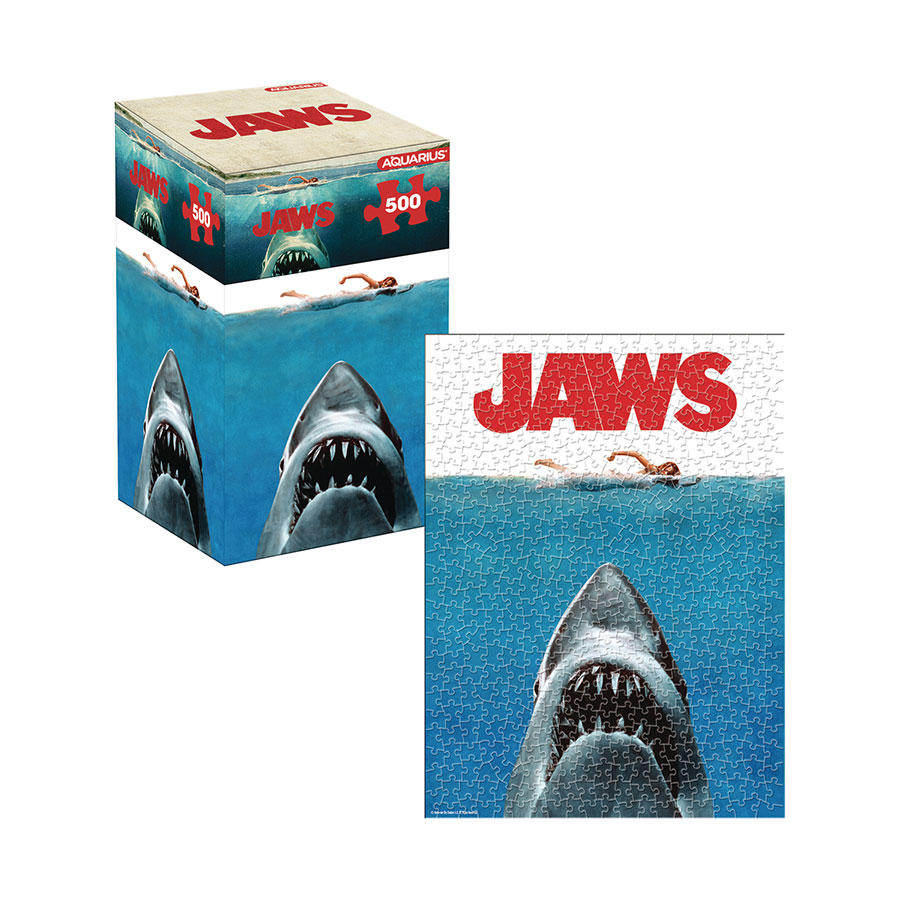 Jaws Poster 500-Piece Puzzle