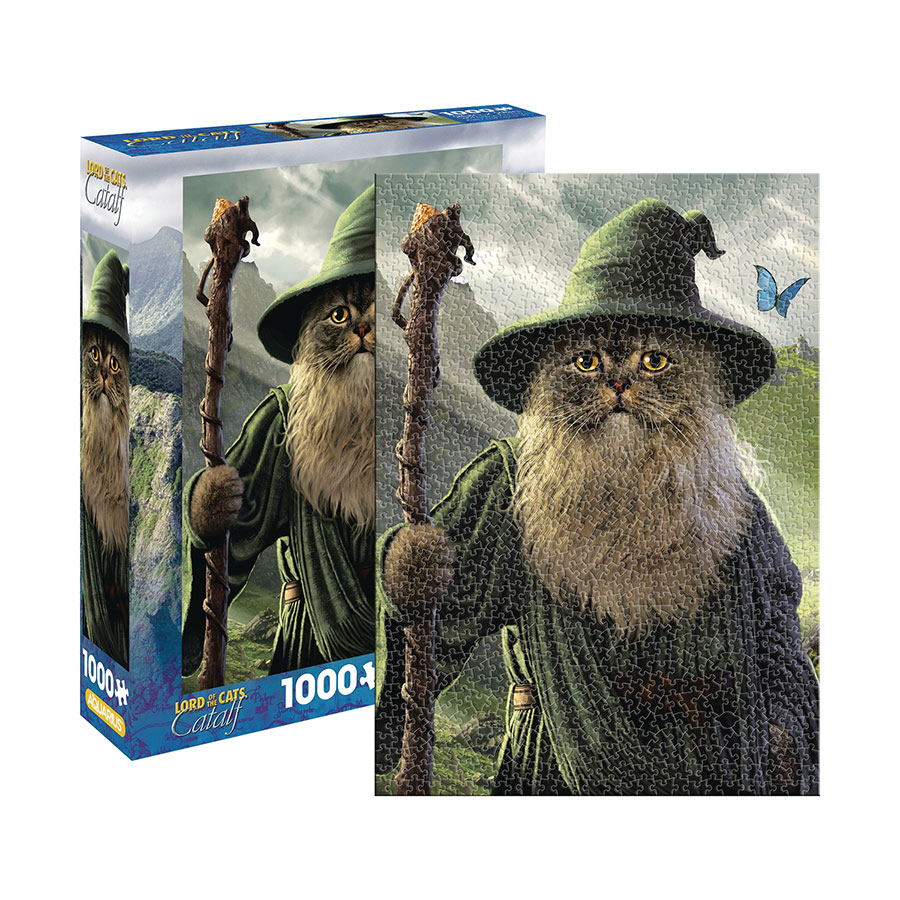 Lord Of The Cats Catdalf 1000-Piece Puzzle