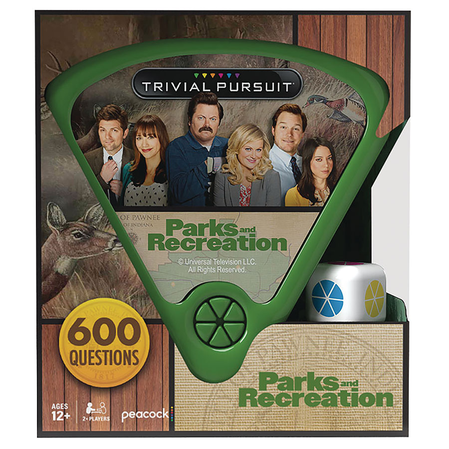 Trivial Pursuit Quick Play Parks & Recreation Game