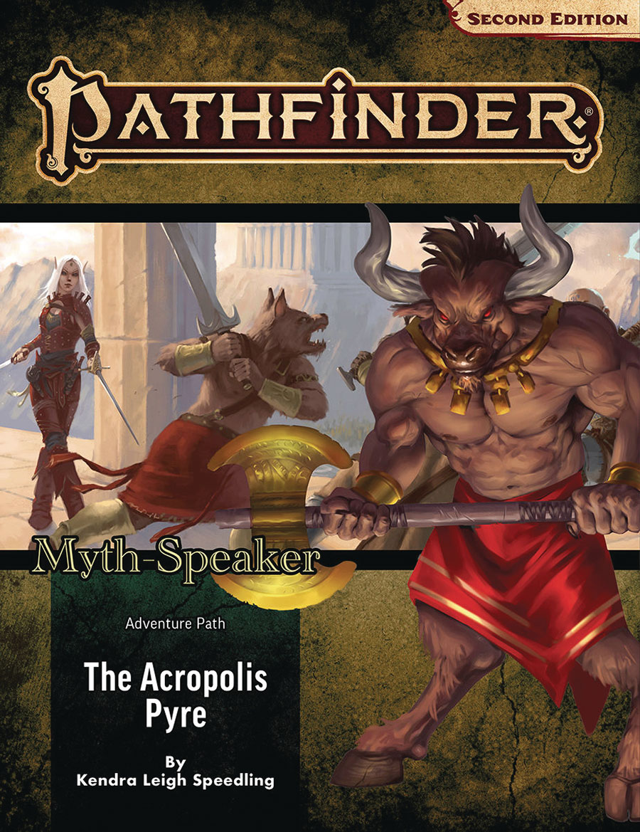 Pathfinder Adventure Path Myth-Speaker Vol 1 The Acropolis Pyre TP (P2)