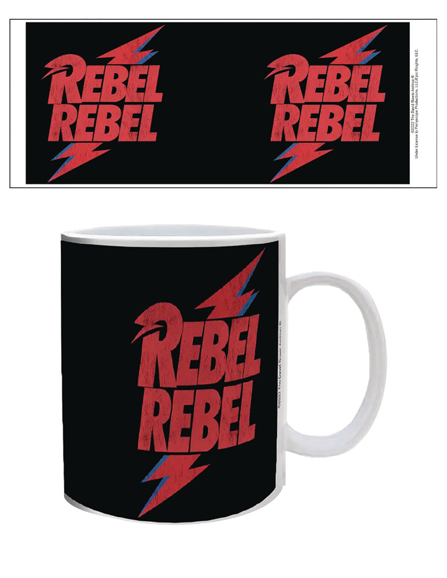 David Bowie Rebel Rebel 11-Ounce Ceramic Mug