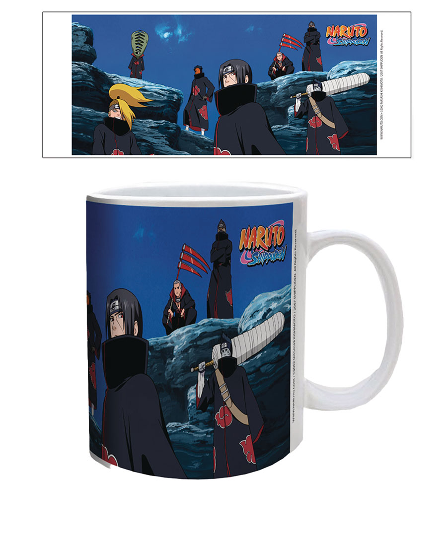Naruto Akatsuki At Work 11-Ounce Ceramic Mug