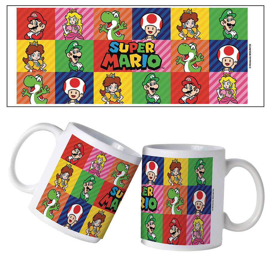 Nintendo Super Mario Friends 11-Ounce Ceramic Mug