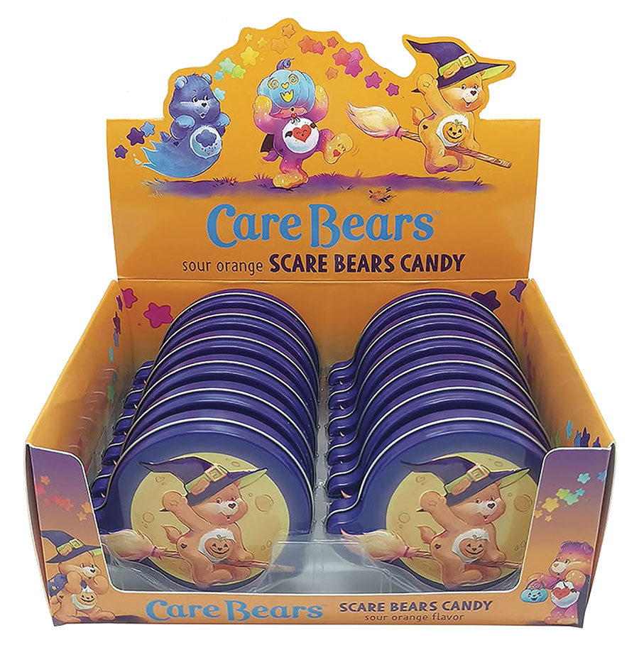 Care Bears Halloween Scare Bears Candy Tin 12-Piece Display