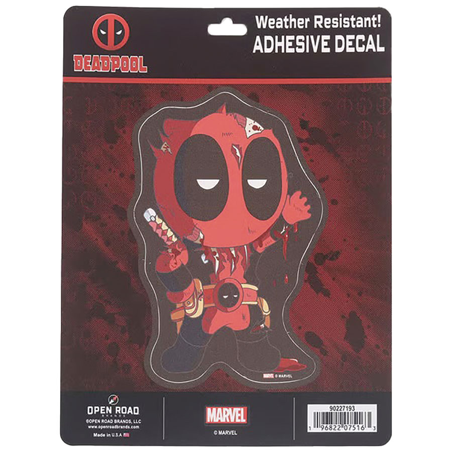 Marvel Deadpool 8-Inch Decal