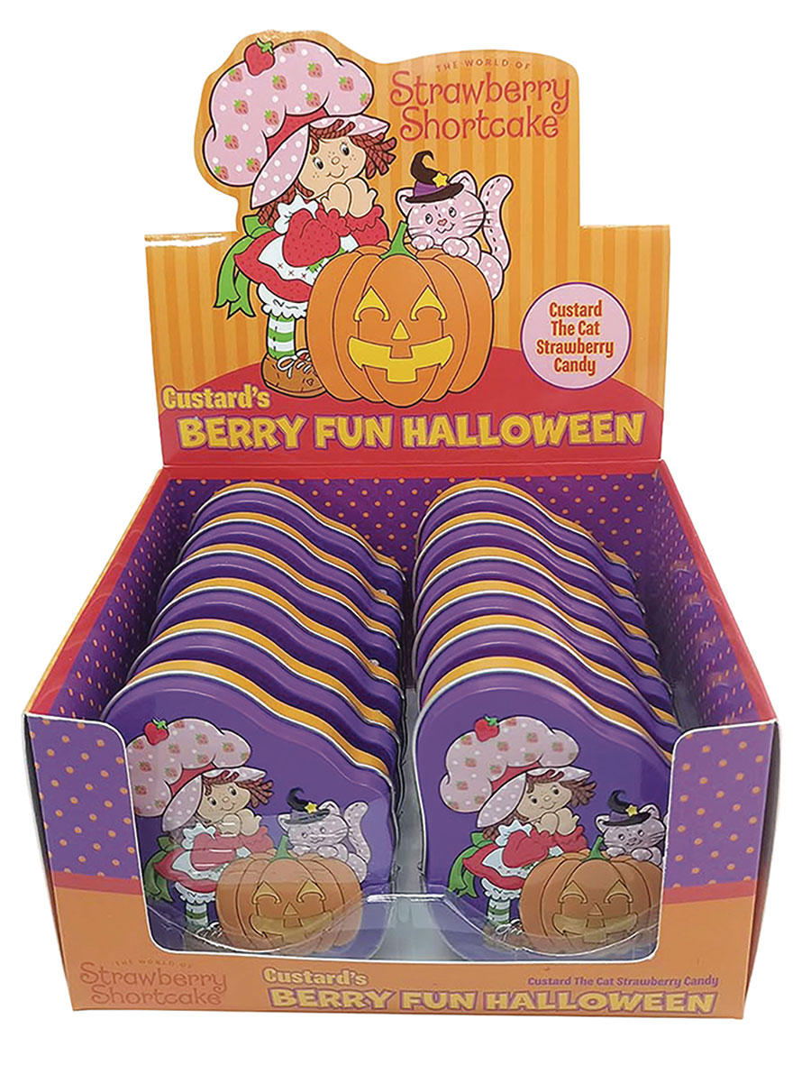 Strawberry Shortcake Halloween Candy Tin