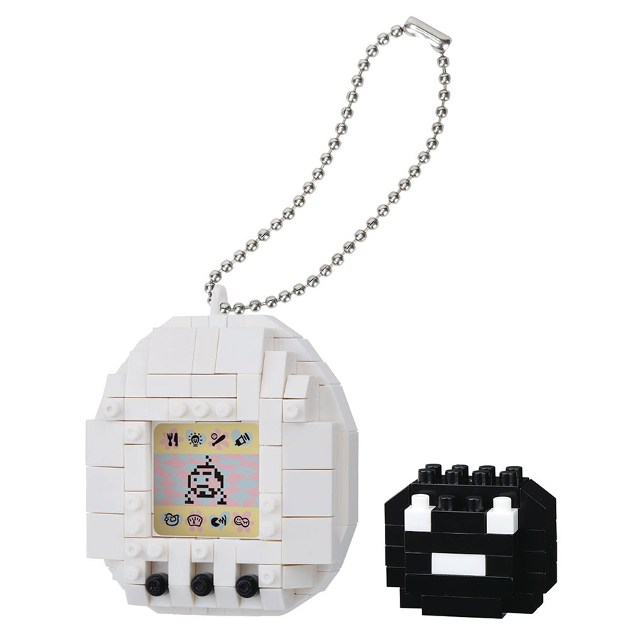 Tamagotchi Nanoblock Character First Generation Building Set - White
