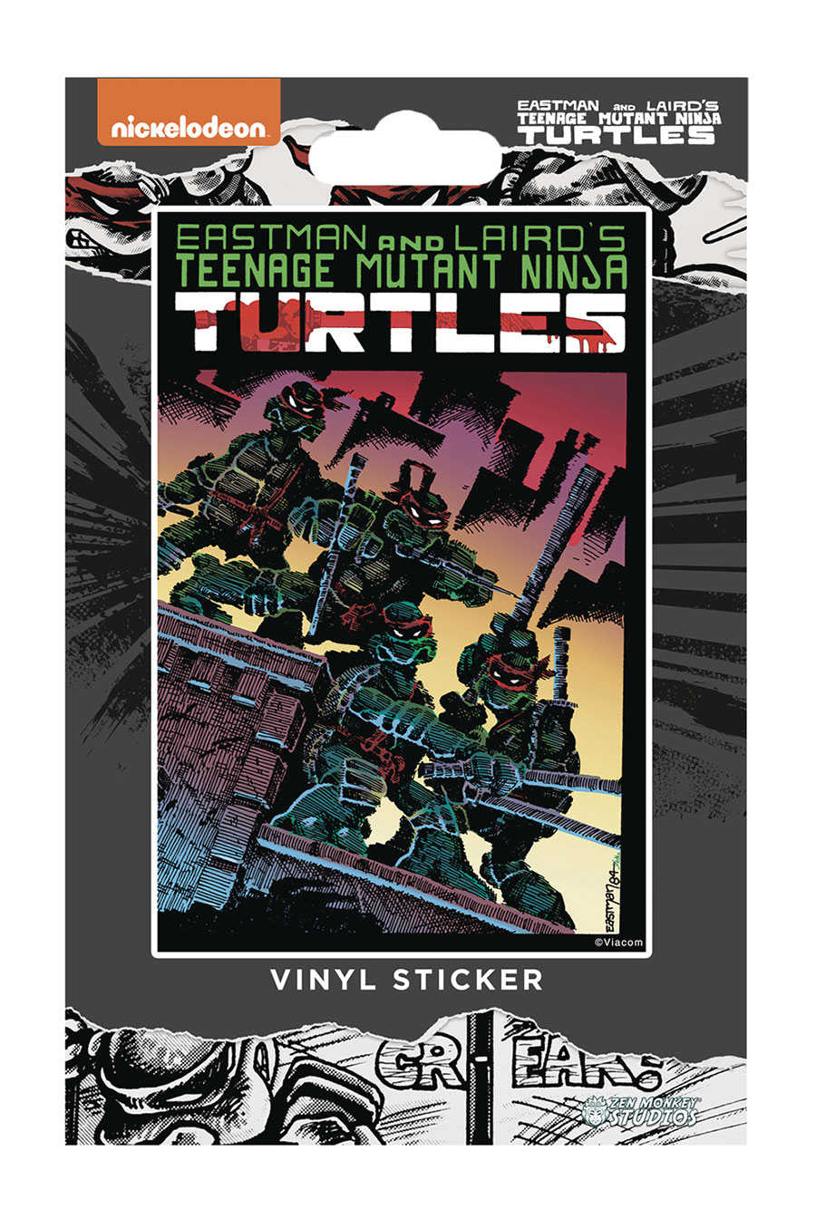 Teenage Mutant Ninja Turtles Cover Sticker - Issue 1