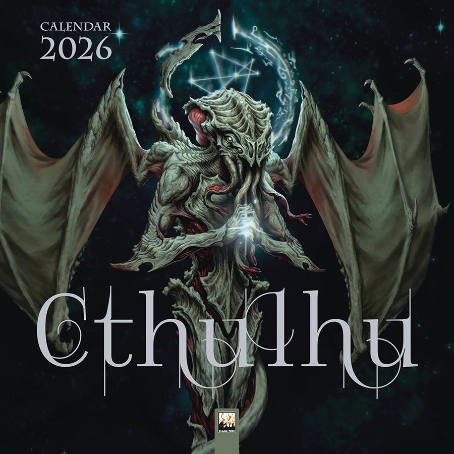 Cthulhu Art 2026 Wall Calendar