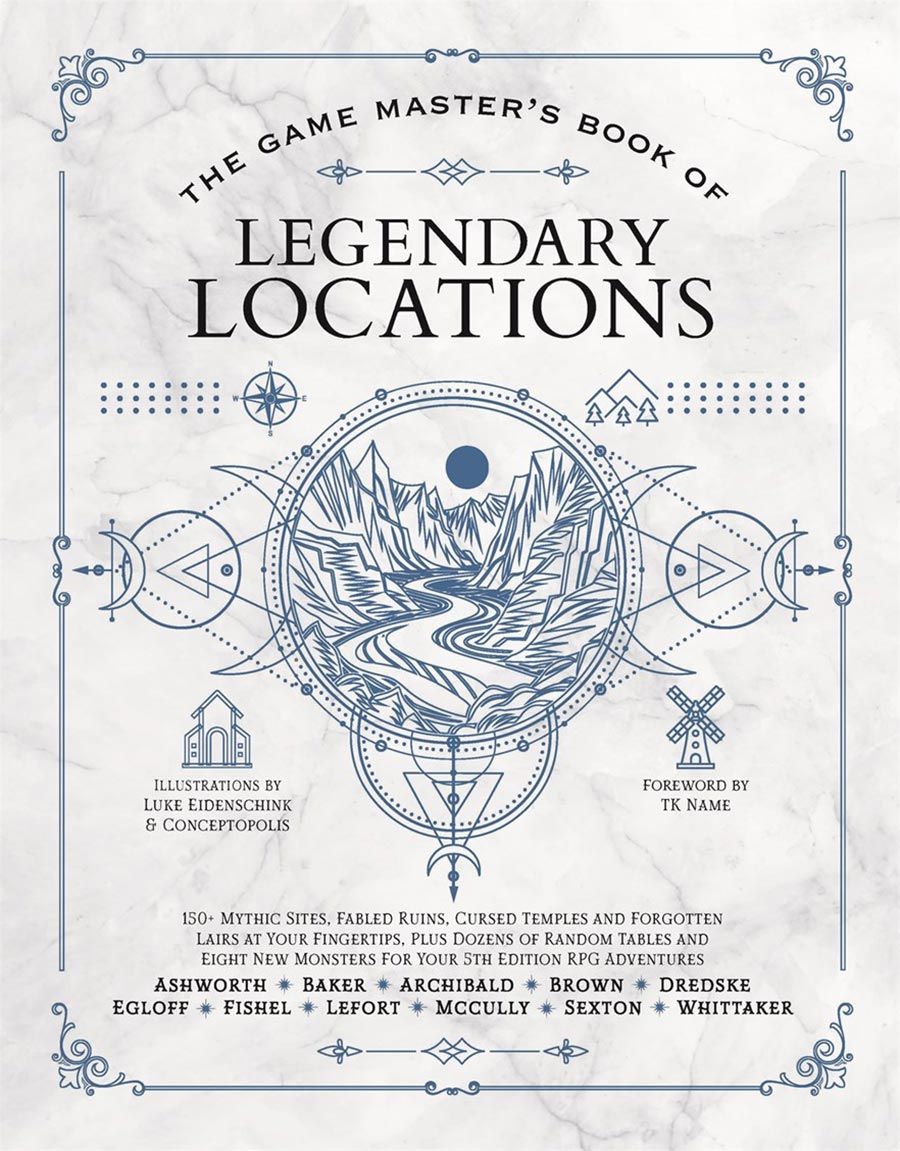 Game Masters Book Of Legendary Locations HC