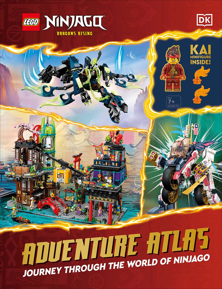 LEGO Ninjago Dragons Rising Adventure Atlas Journey Through The World Of Ninjago SC