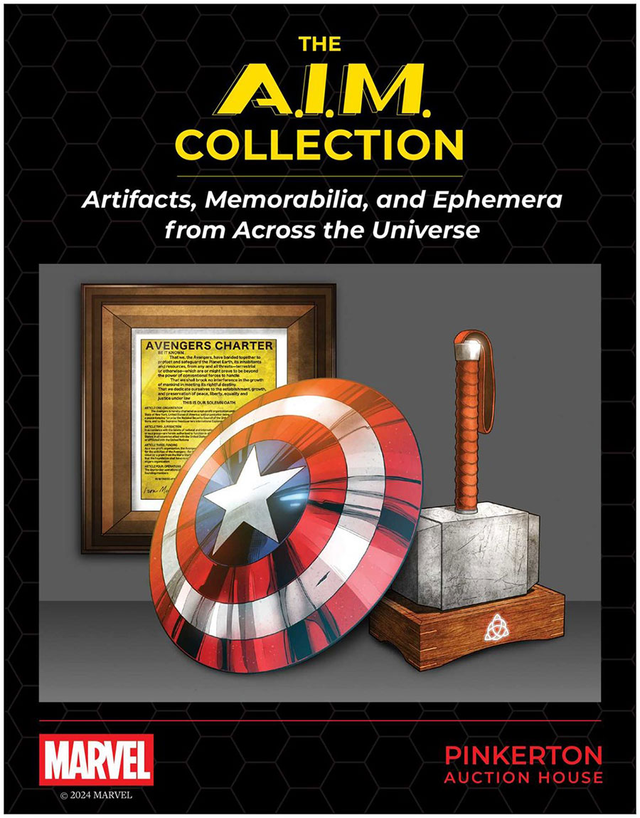 Marvels The A.I.M. Collection Artifacts Memorabilia And Ephemera From Across The Universe TP