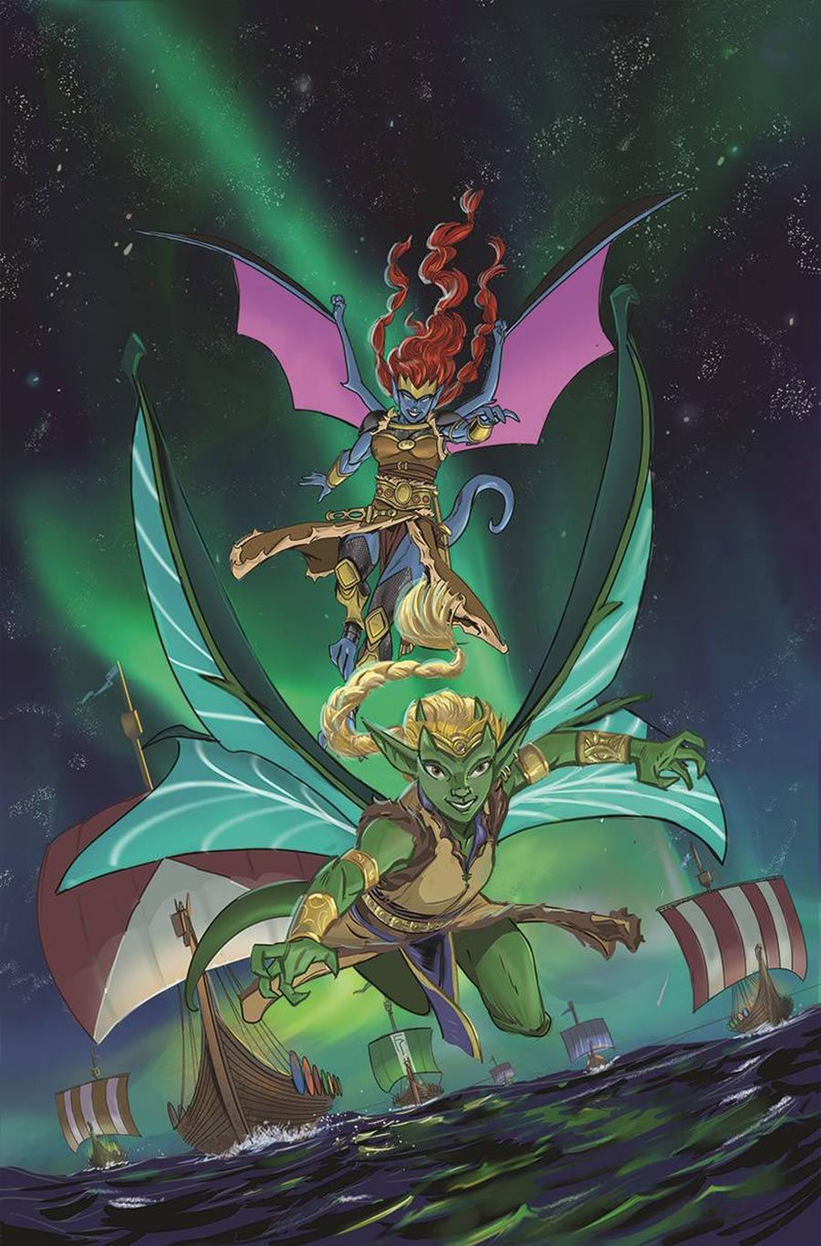 Gargoyles Demona #2 Cover I Incentive Frank Paur Virgin Cover