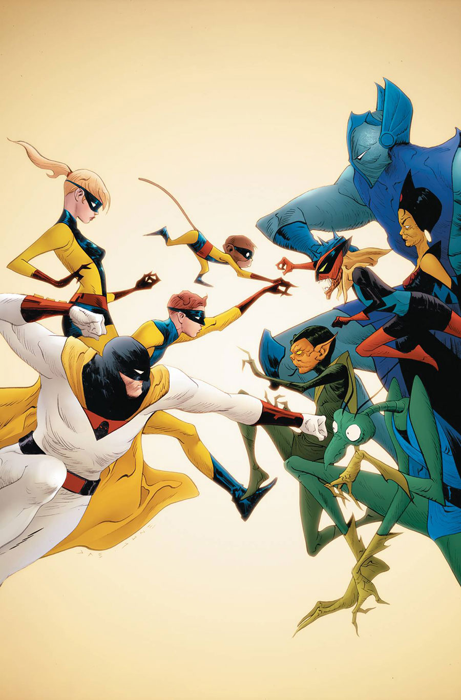 Space Ghost Vol 4 Annual #1 Cover L Incentive Jae Lee & June Chung Virgin Cover
