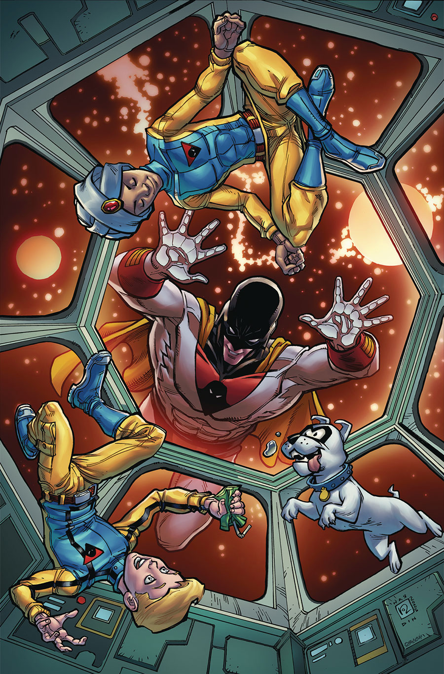 Space Ghost Jonny Quest SpaceQuest #4 Cover I Incentive Chad Hardin Virgin Cover