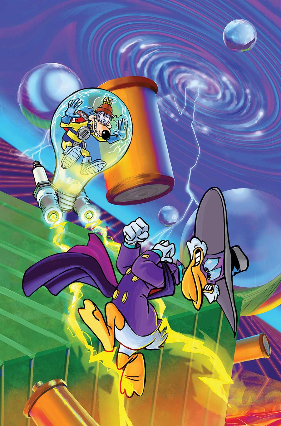 Darkwing Duck Vol 4 #5 Cover L Incentive Tad Stones Virgin Cover