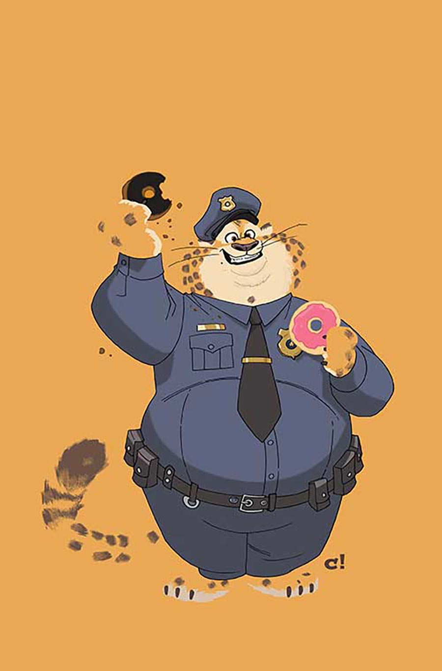 Zootopia #5 Cover H Incentive Craig Rousseau Color Bleed Virgin Cover