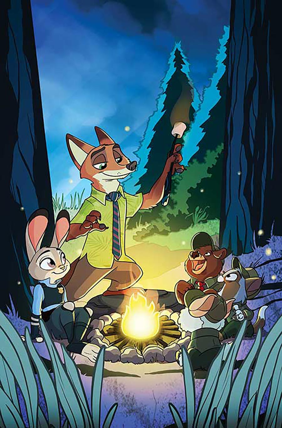 Zootopia #5 Cover J Incentive Trish Forstner Virgin Cover