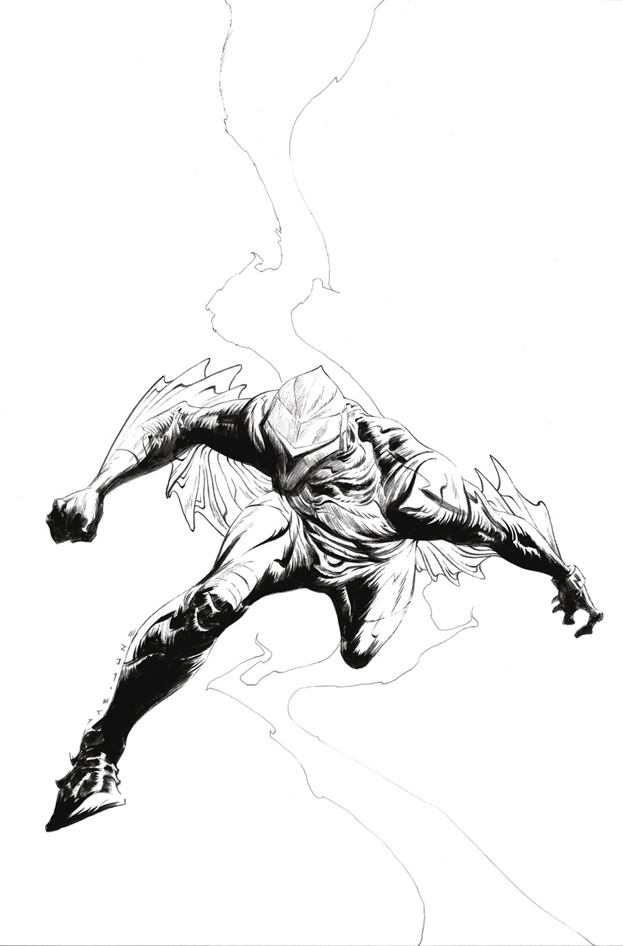 SilverHawks Vol 2 #6 Cover H Incentive Jae Lee Line Art Virgin Cover