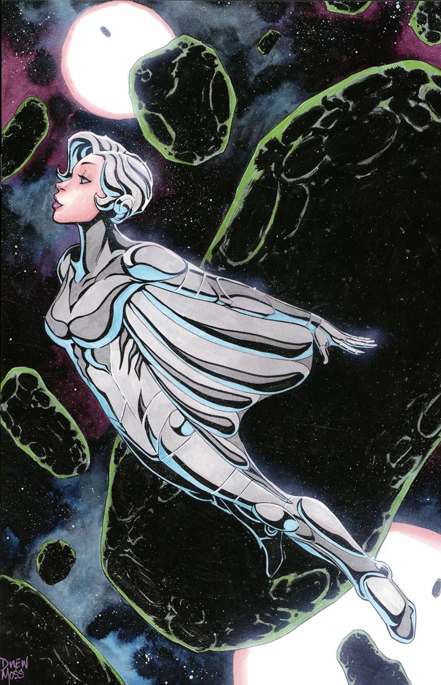 SilverHawks Vol 2 #6 Cover L Incentive Drew Moss Virgin Cover