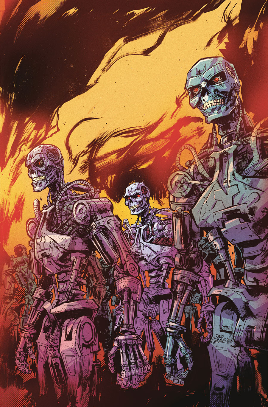 Terminator Vol 4 #9 Cover I Incentive David Cousens Virgin Cover