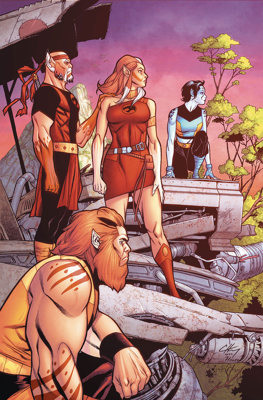 Thundercats Lost #4 Cover M Incentive Clayton Henry Virgin Cover