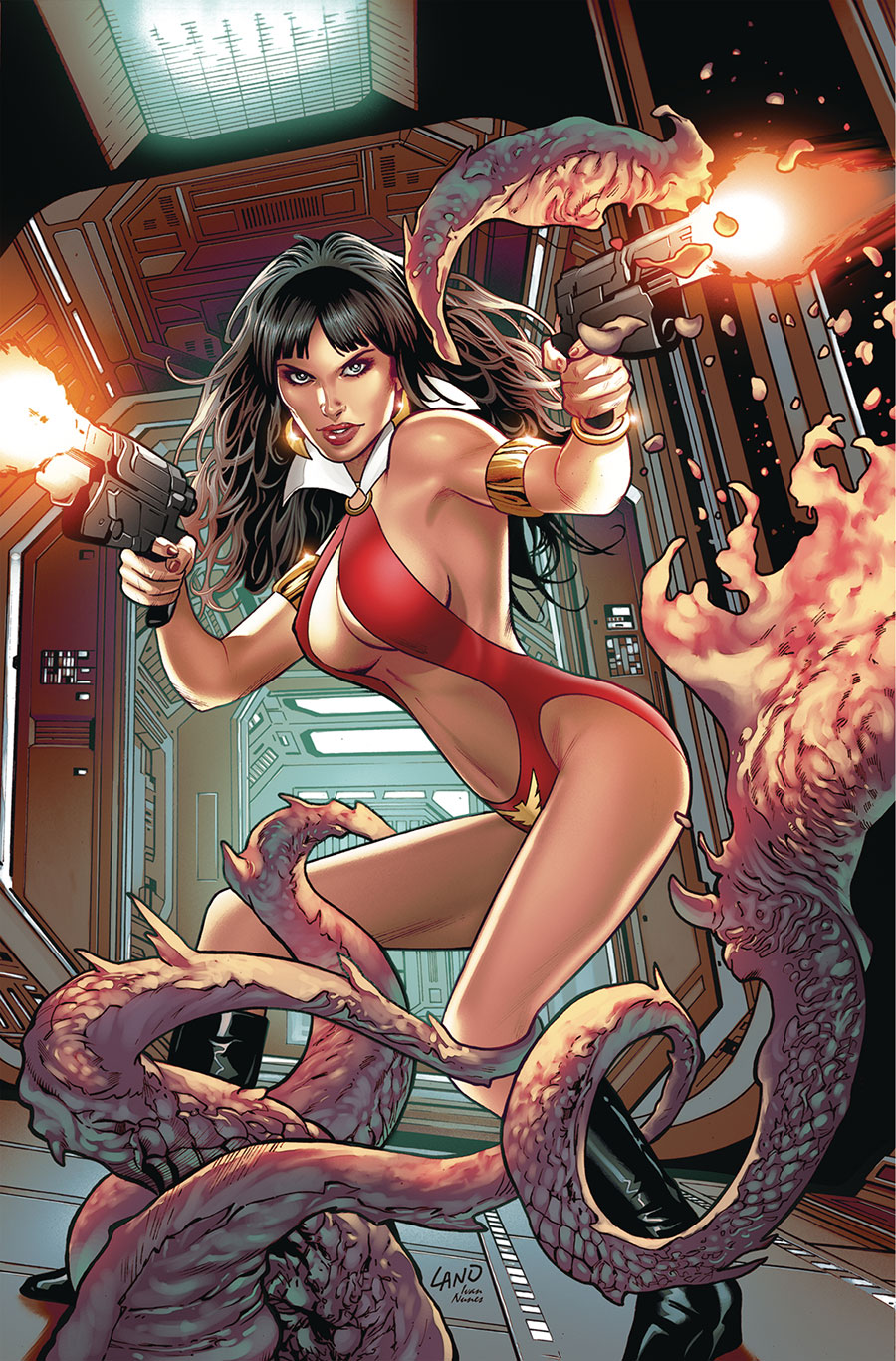 Vampirella Vol 9 #4 Cover N Incentive Greg Land Virgin Cover