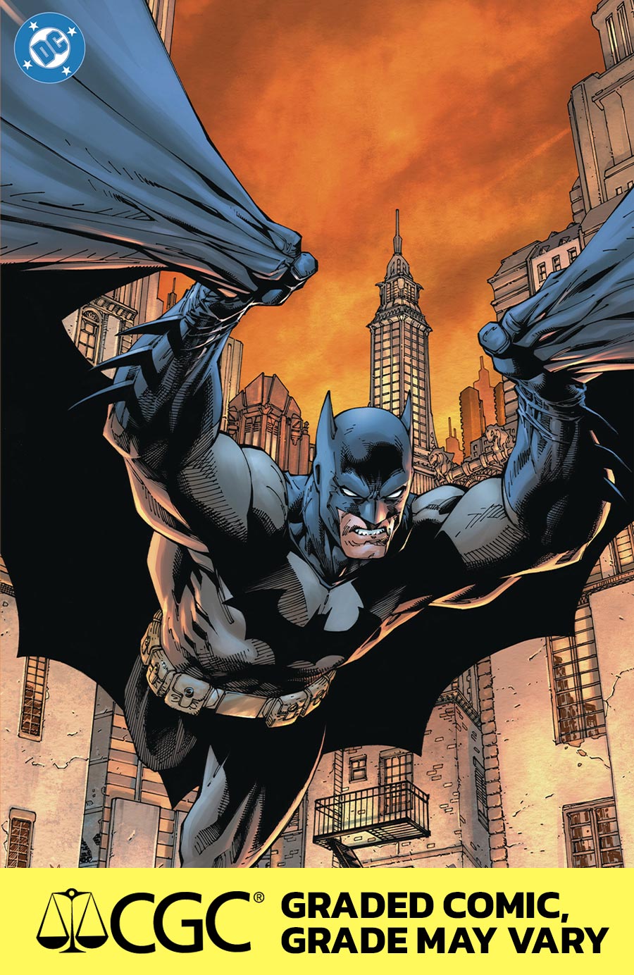 Batman Vol 3 #158 Cover W DF Jim Lee Foil Variant Cover CGC Graded 9.6 Or Higher