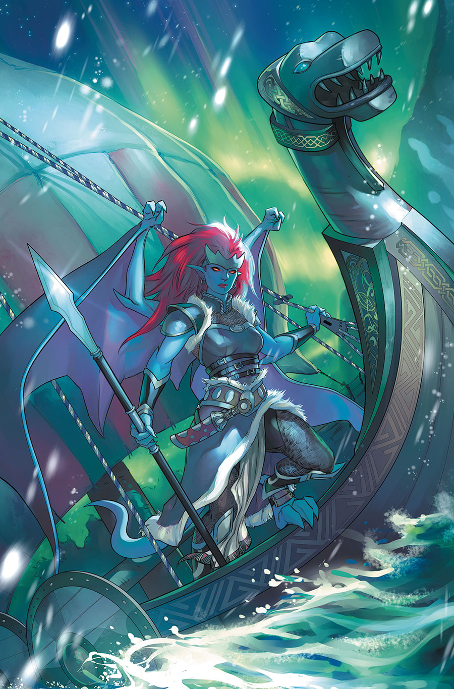 Gargoyles Demona #2 Cover E Dynamite Metal Premium Meghan Hetrick Cover