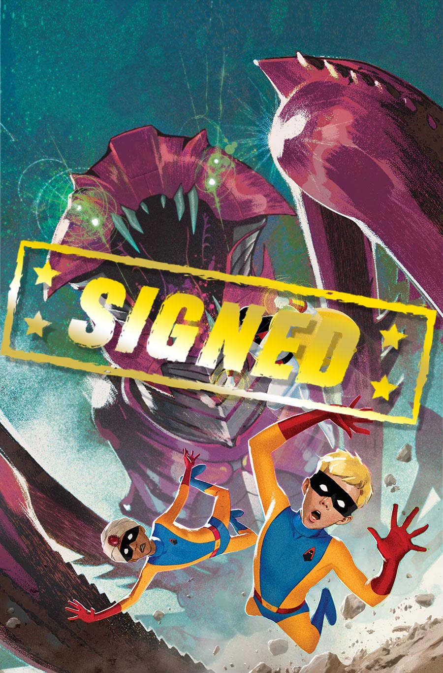 Space Ghost Jonny Quest SpaceQuest #4 Cover F Dynamite Metal Premium Joshua Middleton Virgin Cover