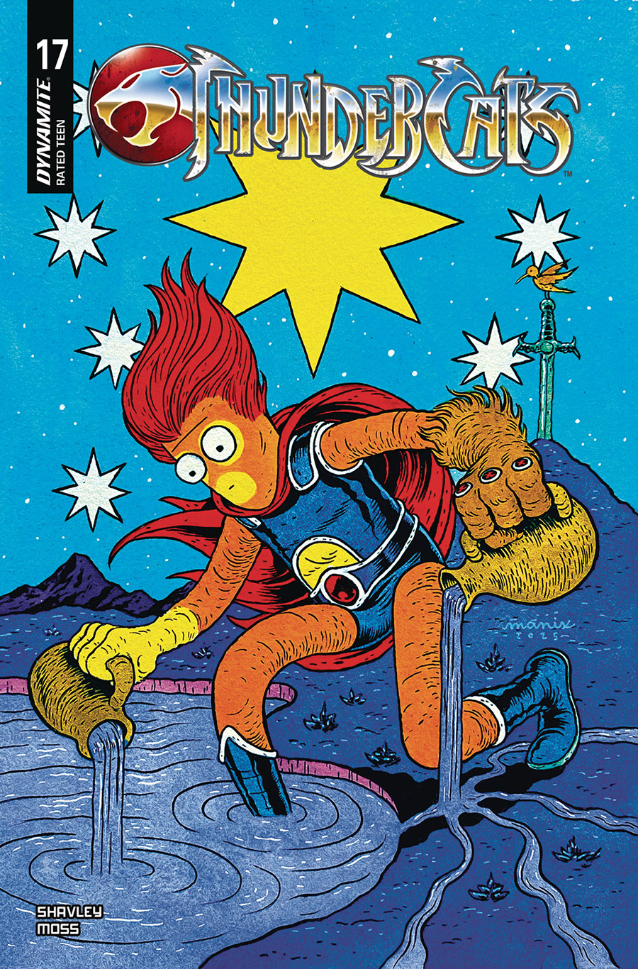 Thundercats Vol 3 #17 Cover I Variant Manix Foil Cover