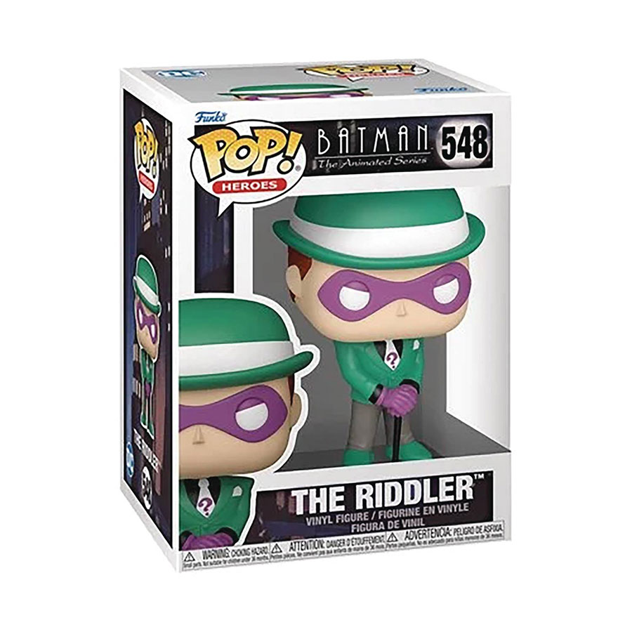 POP Animation Batman The Animated Series The Riddler Vinyl Figure