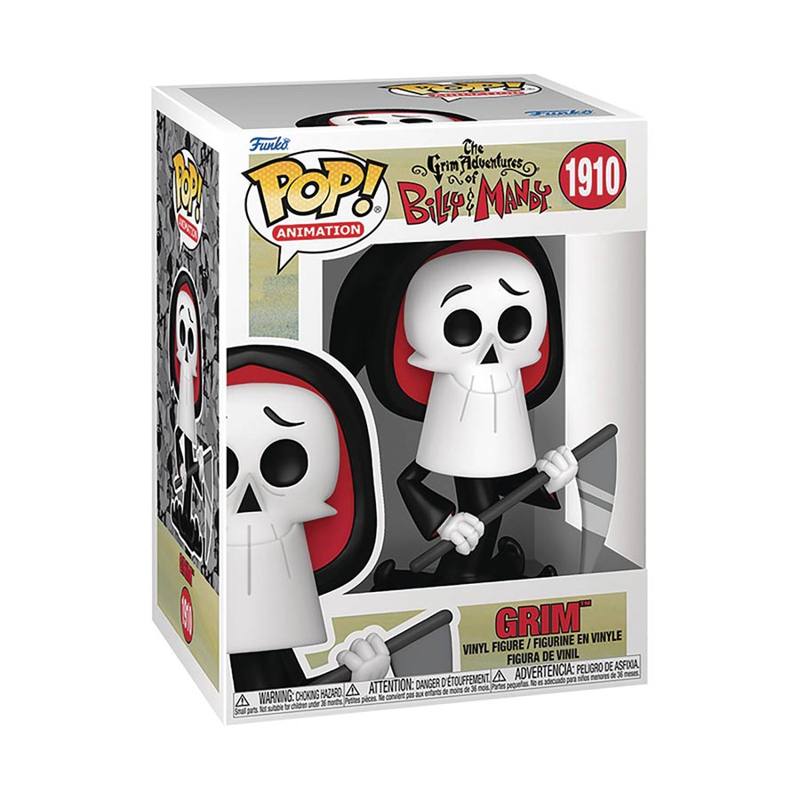 POP Animation Billy And Mandy Grim Vinyl Figure