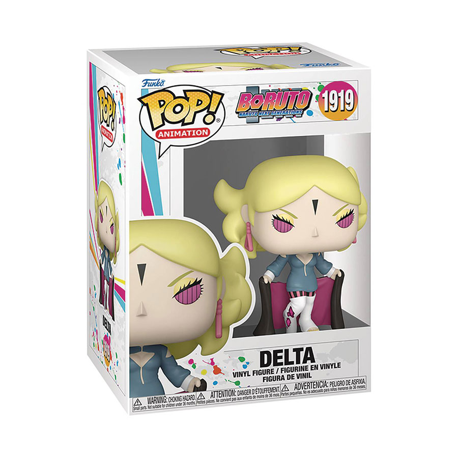 POP Animation Boruto Naruto Next Generations Delta Vinyl Figure