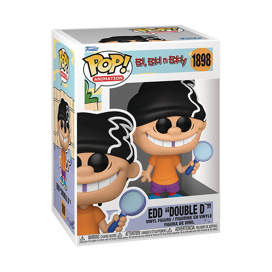 POP Animation Ed Edd & Eddy Double D Vinyl Figure