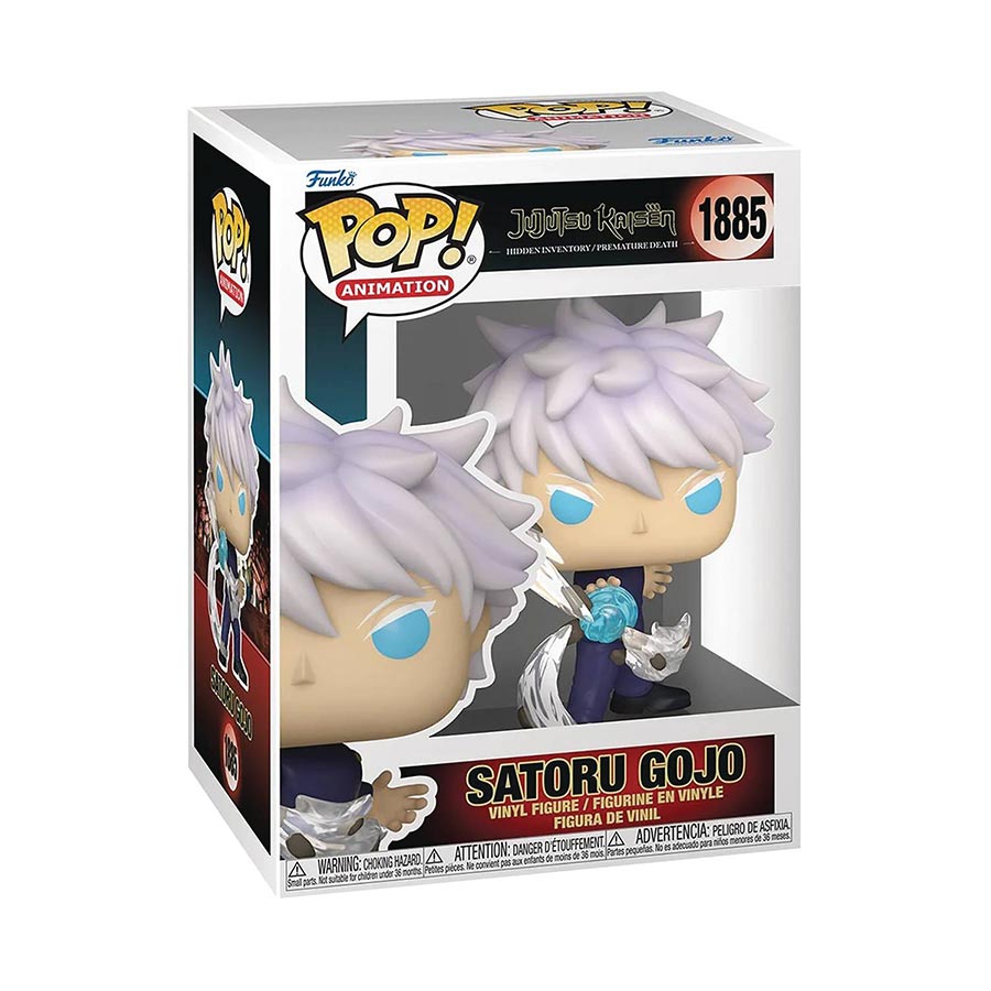 POP Animation Jujutsu Kaisen Gojo Lapse Blue Vinyl Figure