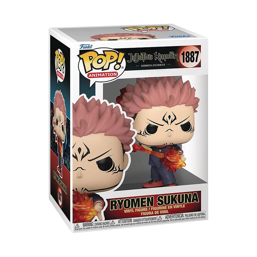 POP Animation Jujutsu Kaisen Sukuna Fire Arrow Vinyl Figure