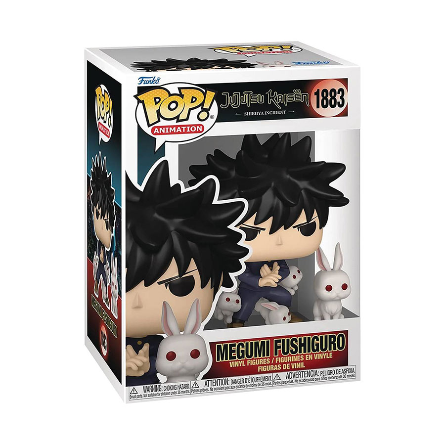 POP&Buddy Jujutsu Kaisen Megumi Fushiguro With Rabbits Vinyl Figure