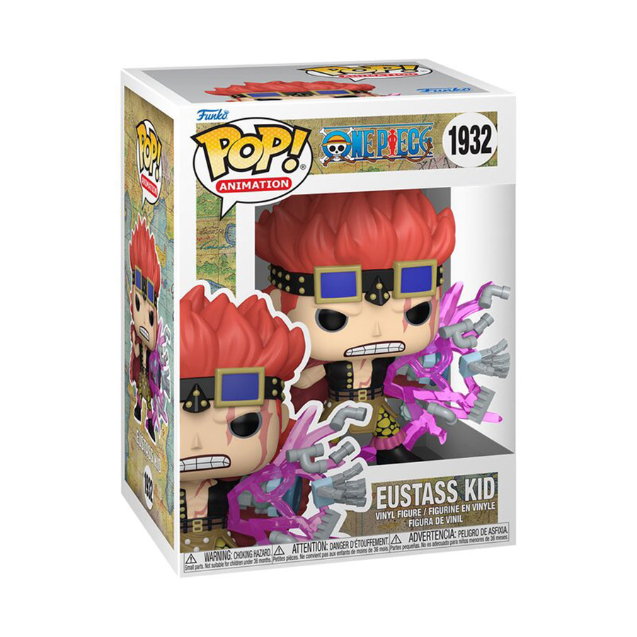 POP Animation One Piece Eustass Kid With Awakening Vinyl Figure