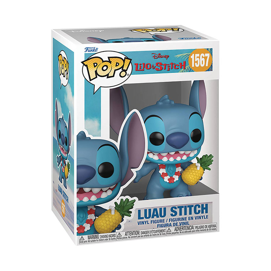 POP Disney Lilo & Stitch Luau Stitch Vinyl Figure