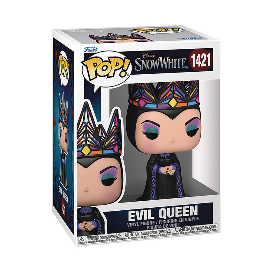 POP Disney Snow White (Live Action) Evil Queen (Blue & Black Gown) Vinyl Figure