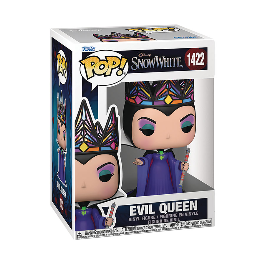 POP Disney Snow White (Live Action) Evil Queen (Black & Purple Gown) Vinyl Figure