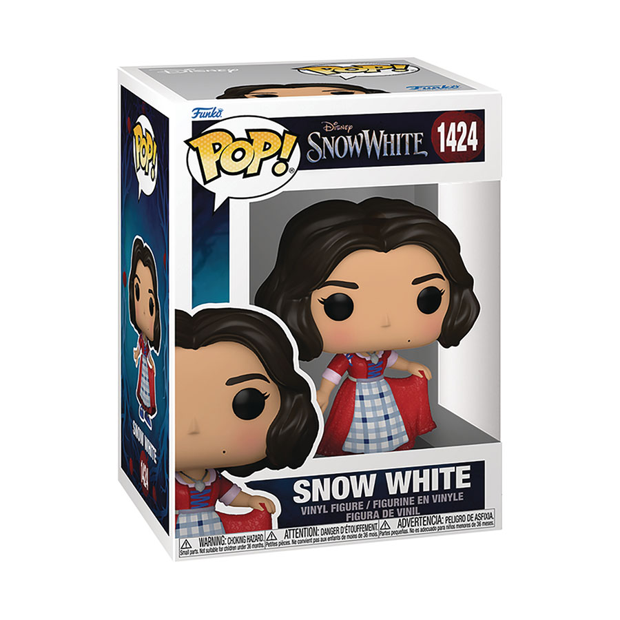 POP Disney Snow White (Live Action) Snow White (Plaid Dress) Vinyl Figure