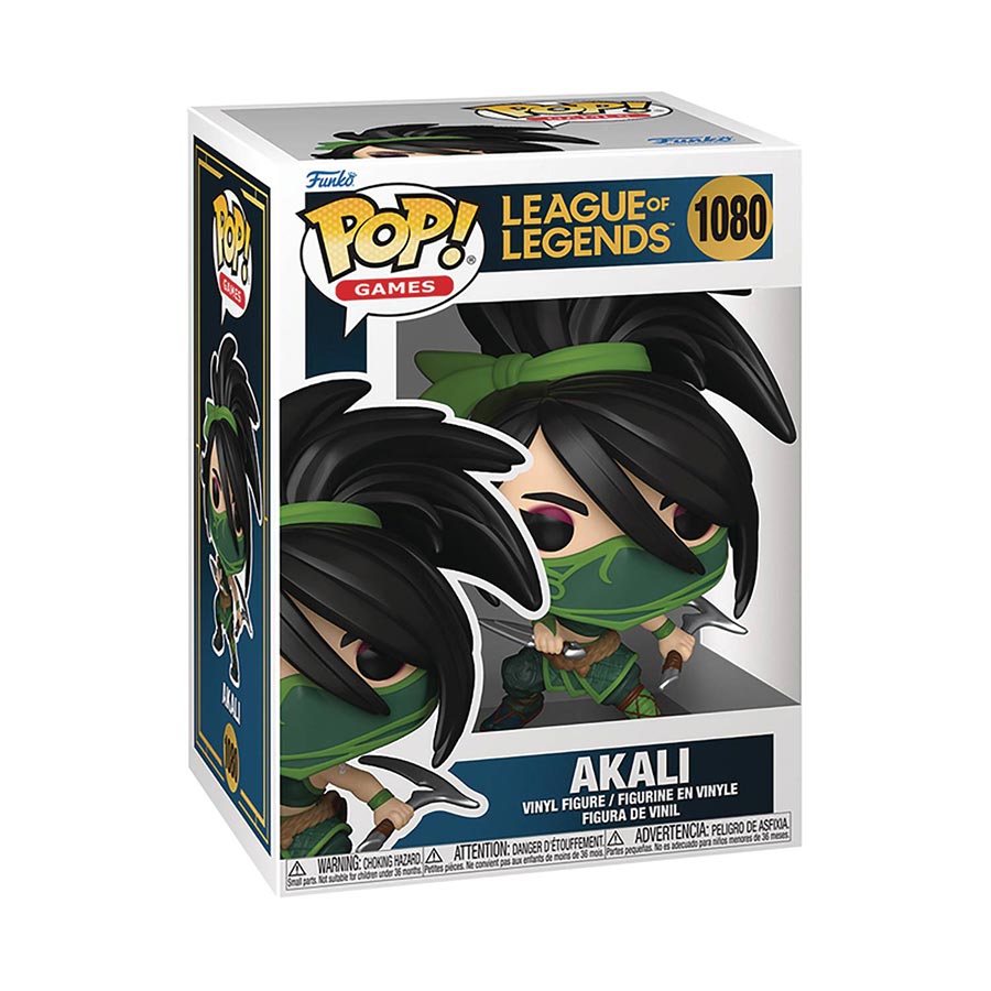 POP Games League Of Legends Akali Vinyl Figure