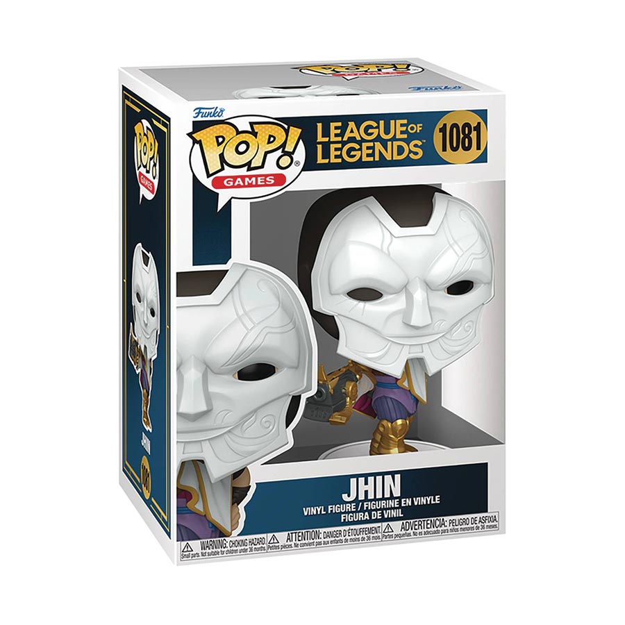 POP Games League Of Legends Jhin Vinyl Figure