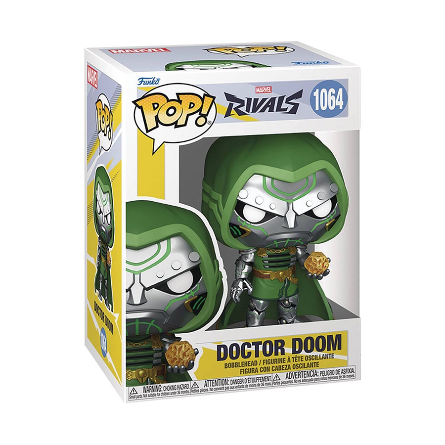 POP Games Marvel Rivals Doctor Doom Vinyl Bobble Head
